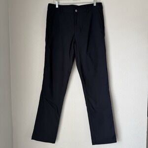 Outlier Futureworks Pants Men 33x33 Navy Straight F cloth Two Way Stretch Nylon